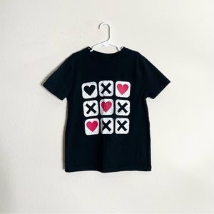 Boys Tic Tac Toe Valentine’s Tee